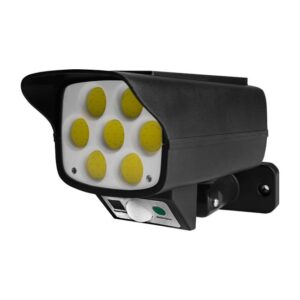 Lampa LED solarna atrapa kamery COB czujnik ruch