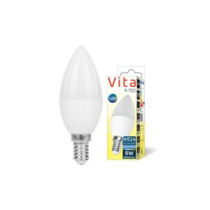 Żarówka LED E14 Vita C37 4000K 8W SMD 2835 230V