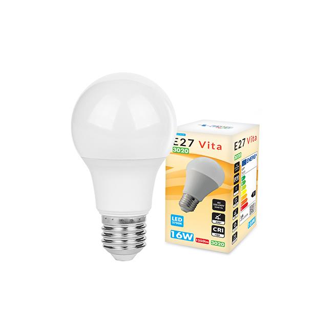 Żarówka LED E27 A60 Vita 2700K 16W SMD 2835 230V 1 Żarówka LED E27 A60 Vita 2700K 16W SMD 2835 230V