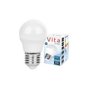 Żarówka LED E27 G45 Vita 6200K 8W 2835 230V