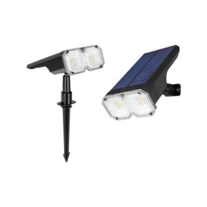 Lampa LED solarna wbijana duo