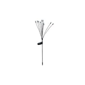 Lampa LED solarna ogrodowa wbijana x10 LED 73cm