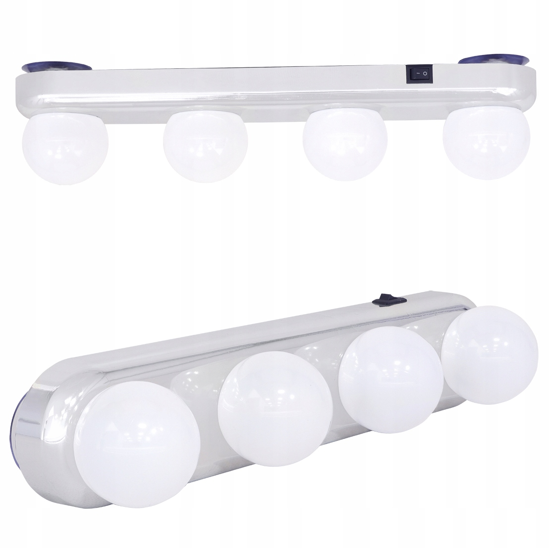 Kinkiet łazienkowy lampa LED 1,6w nad lustro 30,5cm chrom ip20 włącznik 5 Kinkiet łazienkowy lampa LED 1,6w nad lustro 30,5cm chrom ip20 włącznik - obrazek 5