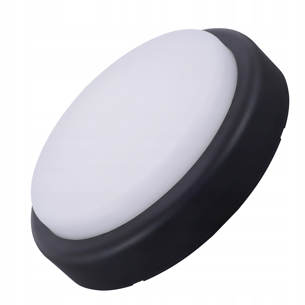 Lampa zewnętrzna sufitowa plafon łazienkowy LED 8w 12w 18w IP65 CCT czarna 4 Lampa zewnętrzna sufitowa plafon łazienkowy LED 8w 12w 18w IP65 CCT czarna - obrazek 4