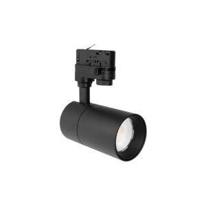 Reflektor LED szyna 3-fazy Pulso 10W 3CCT czarny