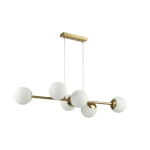 Oprawa wisząca E27 Bali-12 90cm x6 złota