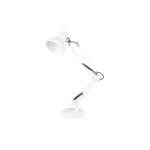 Lampa biurkowa kreślarska Lena E27 biała