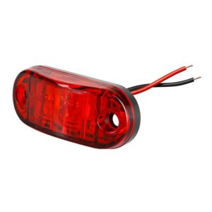 Lampa obrysowa LED 12-24V 2xSMD czerwona