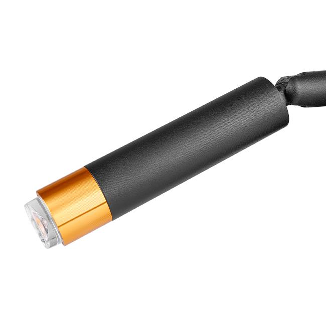 Kinkiet do czytania Piero G9 USB czarny + złoty 4 Kinkiet do czytania Piero G9 USB czarny + złoty - obrazek 4