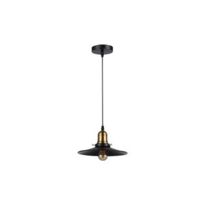 Oprawa wisząca E27 Loft x1 czarna+złota