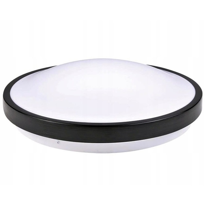 Lampa do łazienki plafon łazienkowy na żarówki LED 2 x E27 IP44 czarny 7 Lampa do łazienki plafon łazienkowy na żarówki LED 2 x E27 IP44 czarny - obrazek 7
