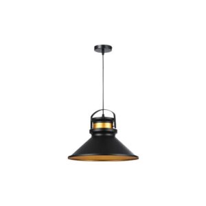 Oprawa wisząca E27 Tao 37cm x1 czarna+miedź