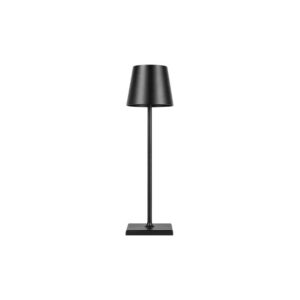 Lampa stołowa LED Solio 4000K akumulator czarna.