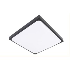 Plafon LED Luvo 18W kwadrat 4000K czarny