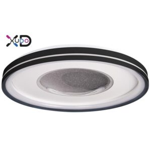 Plafon LED 3CCT 68W 48cm czarny pilot