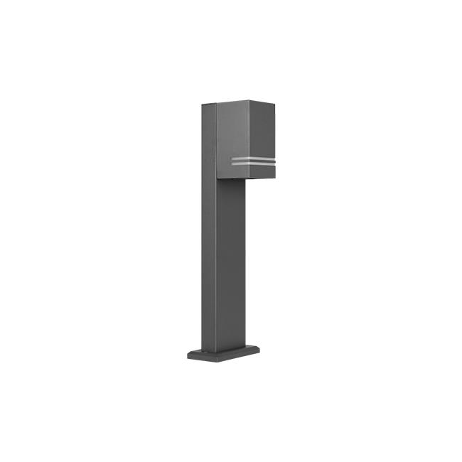 Lampa ogrodowa LED GU10 Nela stojąca 50cm czarna 1 Lampa ogrodowa LED GU10 Nela stojąca 50cm czarna