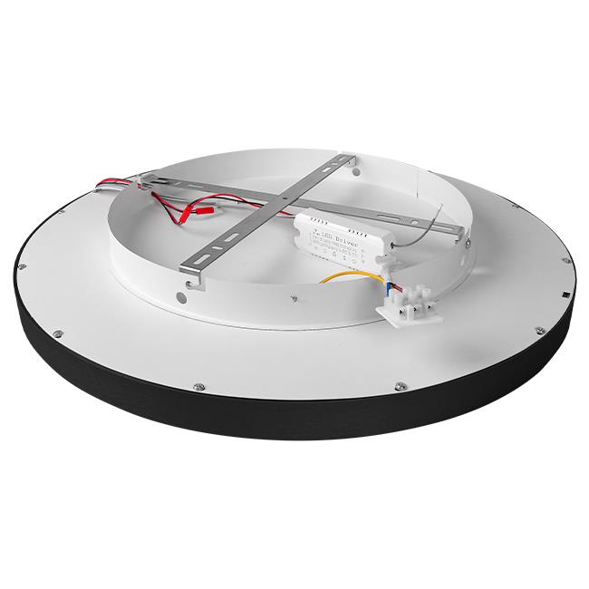 Plafon LED 3CCT 72W czarny+zloty TUYA 6 Plafon LED 3CCT 72W czarny+zloty TUYA - obrazek 6