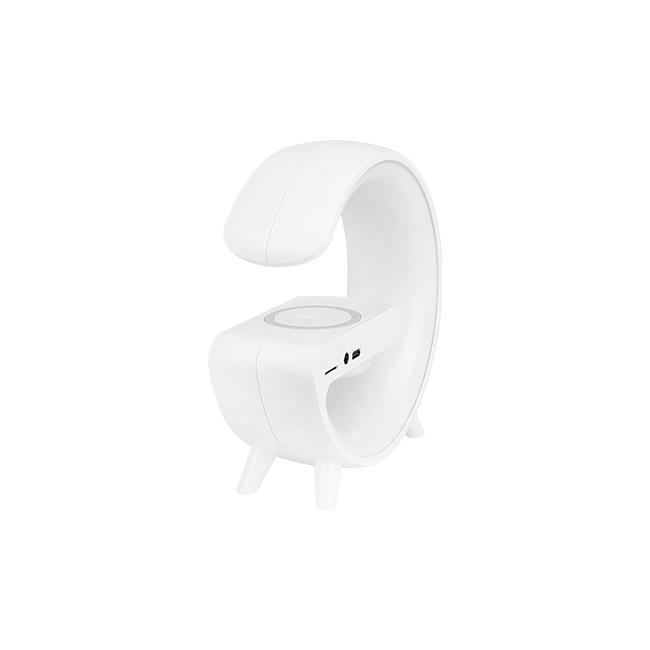 Lampa biurkowa G LED RGB 5W QI Głośnik 155mm 6 Lampa biurkowa G LED RGB 5W QI Głośnik 155mm - obrazek 6
