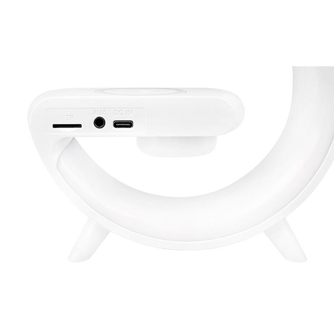 Lampa biurkowa G LED RGB 5W QI Głośnik 155mm 8 Lampa biurkowa G LED RGB 5W QI Głośnik 155mm - obrazek 8