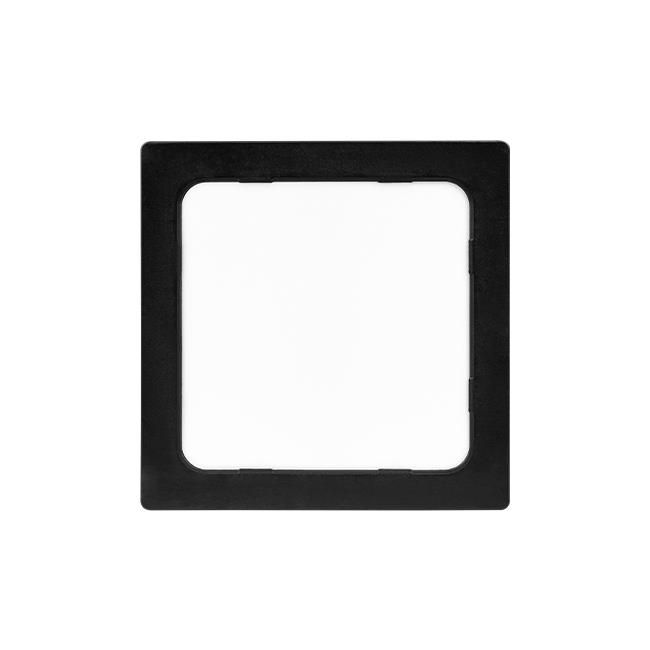 Panel LED natynkowy kwadrat Bingo 12W 4000K czarny 2 Panel LED natynkowy kwadrat Bingo 12W 4000K czarny - obrazek 2
