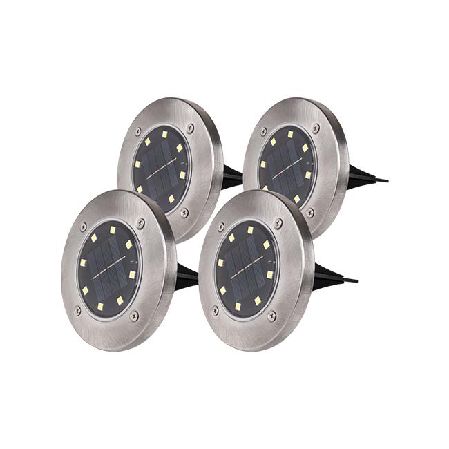 Lampa LED solarna 8xSMD ogrodowa wbijana - 4 szt. 9 Lampa LED solarna 8xSMD ogrodowa wbijana - 4 szt. - obrazek 9
