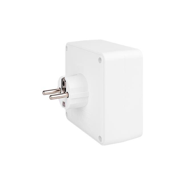Rozgałęźnik Modi biały 2x230V + 2x USB-A 1x USB-C 3 Rozgałęźnik Modi biały 2x230V + 2x USB-A 1x USB-C - obrazek 3