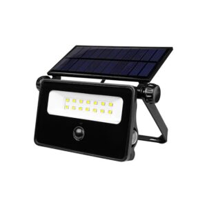 Naświetlacz LED SMD Solarny Polos 20W 4500K Czarn