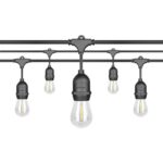 Girlanda LED 24V 10m 10x E27.