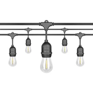 Girlanda LED 24V 10m 10x E27.