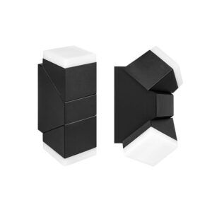 Oprawa architektoniczna Twinda Duo 12W czarna