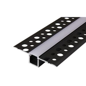 Profil Led Masterled GK 10mm 1m czarny mleczny