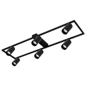 Żyrandol LED GU10 Bumo x6 czarny
