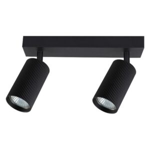 Kinkiet GU10 LED Lucerno ruchomy x2 czarny