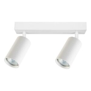 Kinkiet GU10 LED Lucerno ruchomy x2 biały