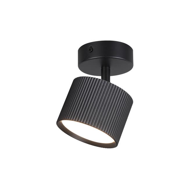 Kinkiet GX53 LED Orbin ruchomy x1 czarny 2 Kinkiet GX53 LED Orbin ruchomy x1 czarny - obrazek 2