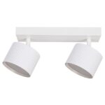 Kinkiet GX53 LED Orbin ruchomy x2 biały