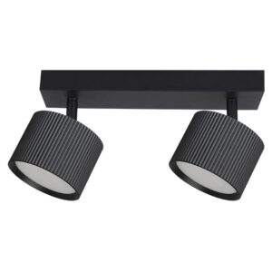 Kinkiet GX53 LED Orbin ruchomy x2 czarny