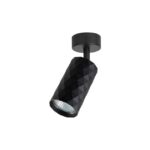 Kinkiet GU10 LED Glamour ruchomy x1 czarny