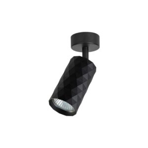 Kinkiet GU10 LED Glamour ruchomy x1 czarny