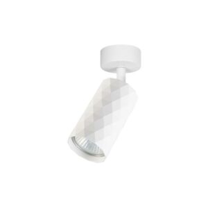 Kinkiet GU10 LED Glamour ruchomy x1 biały