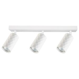 Kinkiet GU10 LED Glamour ruchomy x3 biały