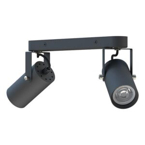 Kinkiet GU10 LED Simon ruchomy x2 czarny