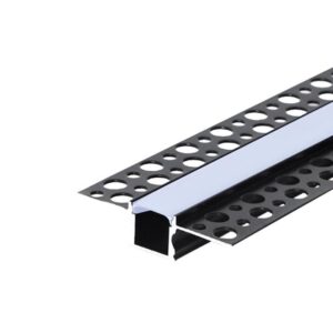 Profil Led Masterled GK 12mm 2m czarny mleczny