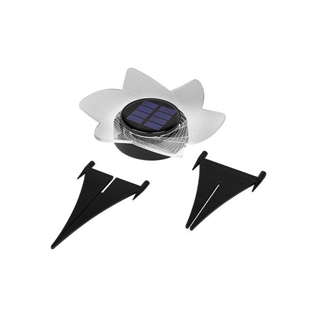 Lampa LED solarna ogrodowa wbijana kwiat 7 Lampa LED solarna ogrodowa wbijana kwiat - obrazek 7