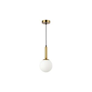 Oprawa wisząca E27 Bali-15 15cm prosta x1 złota