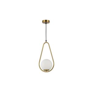 Oprawa wisząca E27 Bali-15 15cm łezka x1 złota