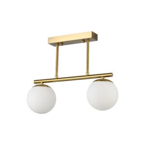Żyrandol LED E27 Bali-12 38cm x2 złoty