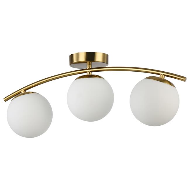 Żyrandol LED E27 Bali-12 51cm x3 złoty 1 Żyrandol LED E27 Bali-12 51cm x3 złoty