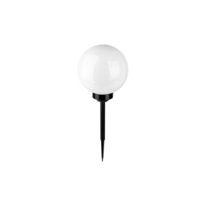 Lampa LED solarna wbijana kula ogrodowa 25cm
