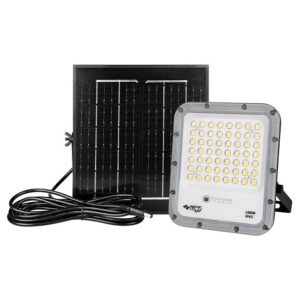 Naświetlacz LED SMD solarny Miki 100W pilot 4500K
